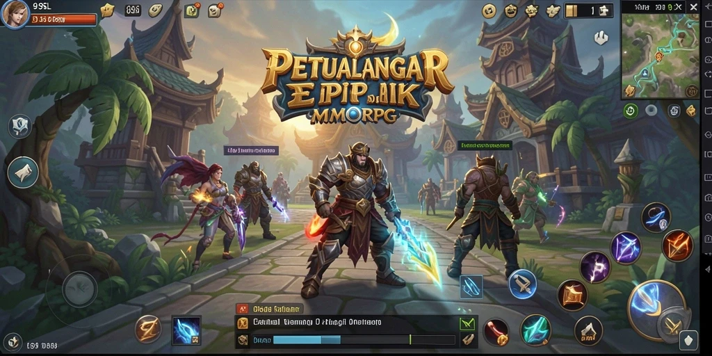Gameplay seru dan interaksi antar pemain dalam 9SL.