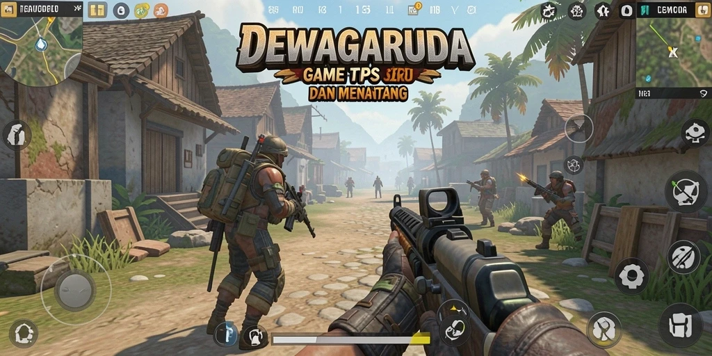 Gameplay seru DEWAGARUDA dalam aksi TPS