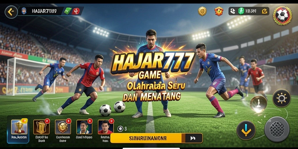 Tampilan menarik dari gameplay HAJAR777