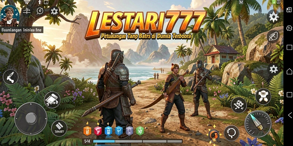 Gameplay mendebarkan LESTARI777 di dunia terbuka yang luas.