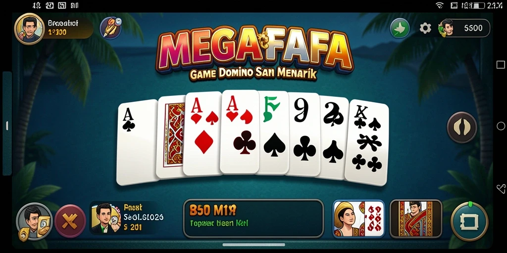 Screenshot gameplay MEGAFAFA yang menarik dan seru.